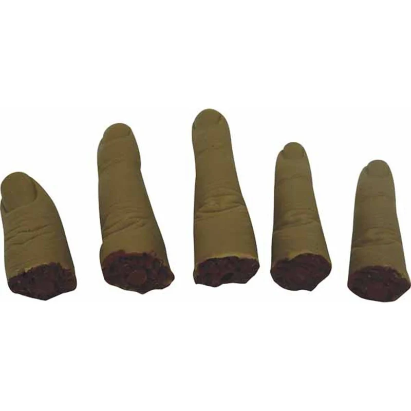 Faux Silicone Finger Set, 5 Count