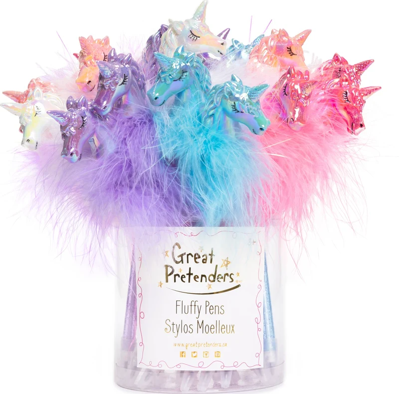 Iridescent Unicorn Pens Assorted Great Pretenders Magical Writing Stationery