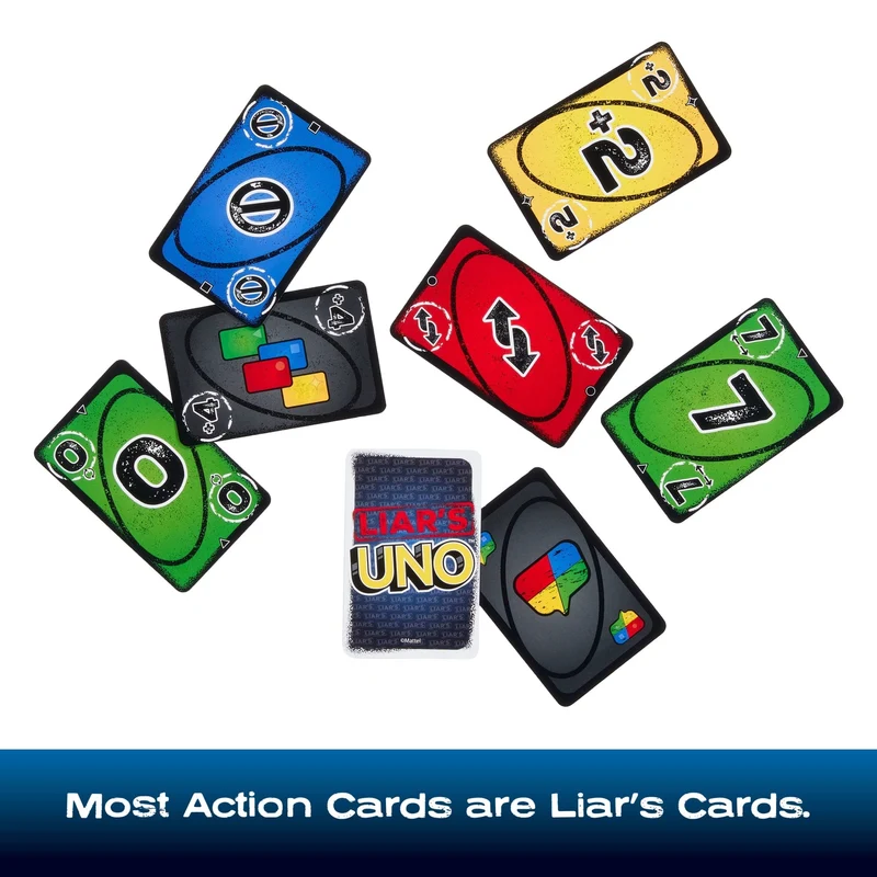 Liar's UNO Card Game for Families and Game Nights