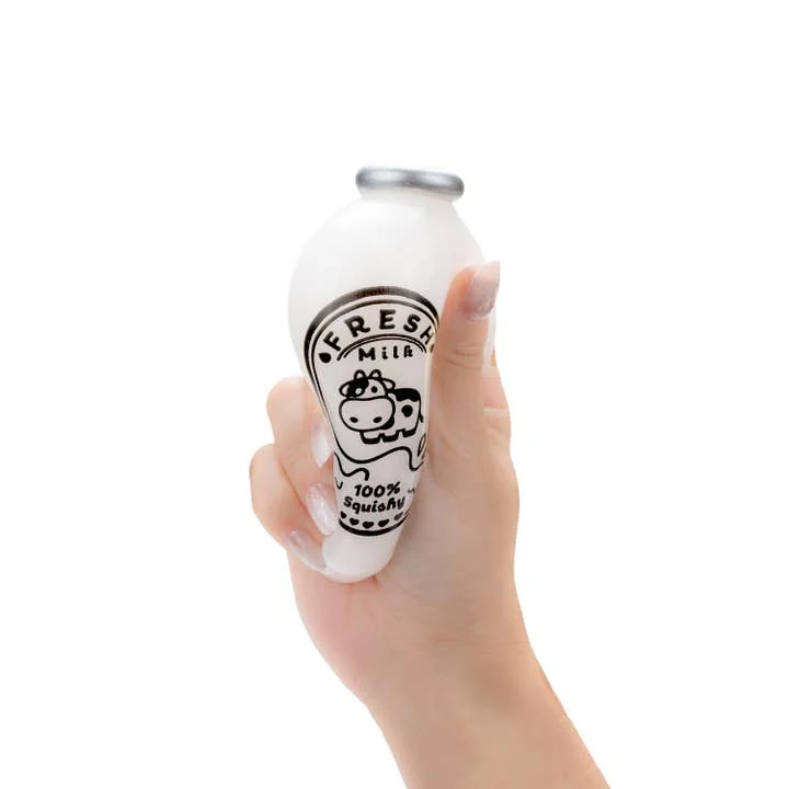 Fresh Milk Bottle Squishy Sensory Toy