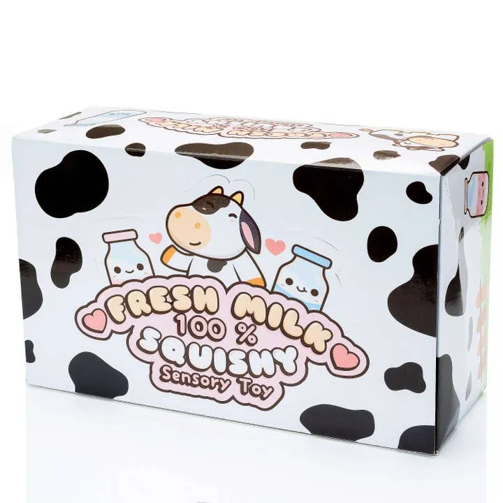 Fresh Milk Bottle Squishy Sensory Toy