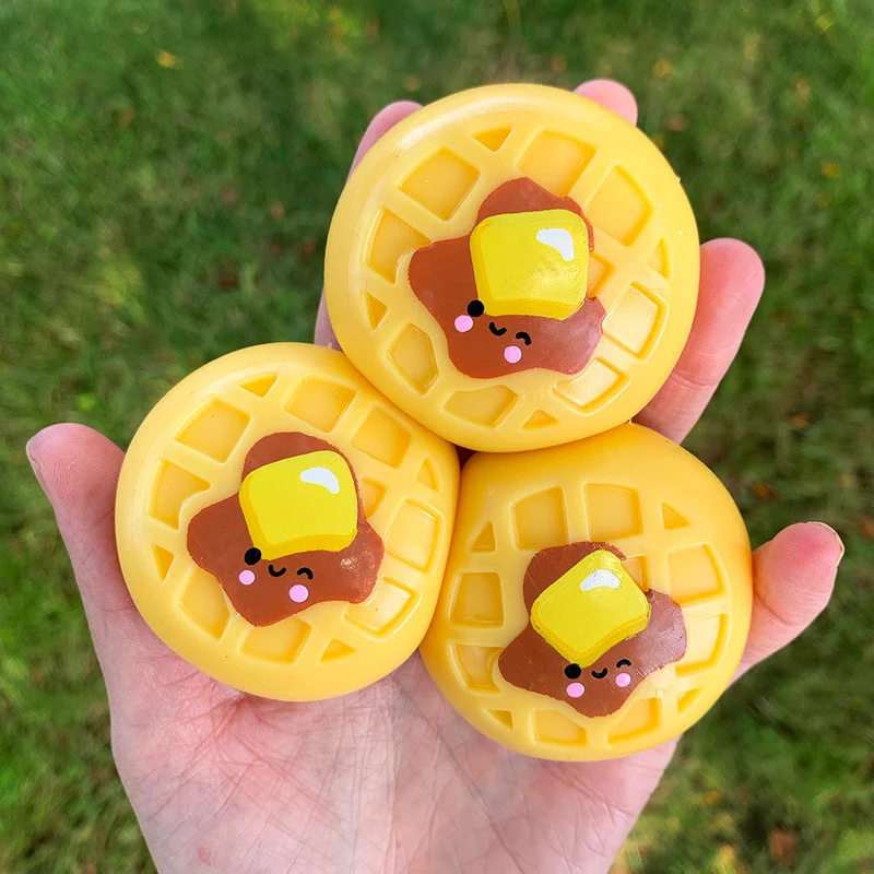 Sticky Bubble Blobbies Waffle Fidget Toy Squishy Stress Relief Fun