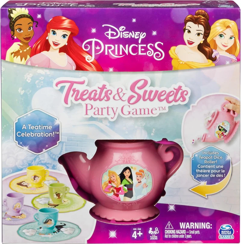 Disney Princess Treats & Sweets Party Board Game for Kids