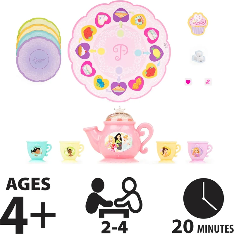 Disney Princess Treats & Sweets Party Board Game for Kids