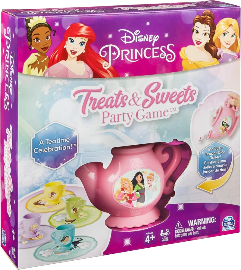 Disney Princess Treats & Sweets Party Board Game for Kids