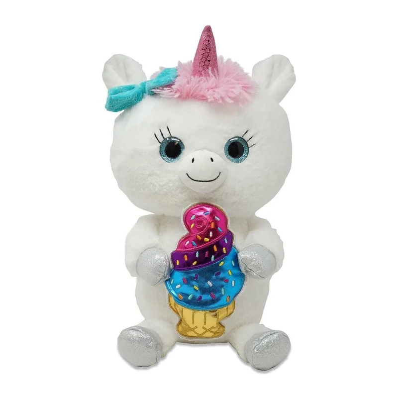 Unicorn Plush With Ice Cream