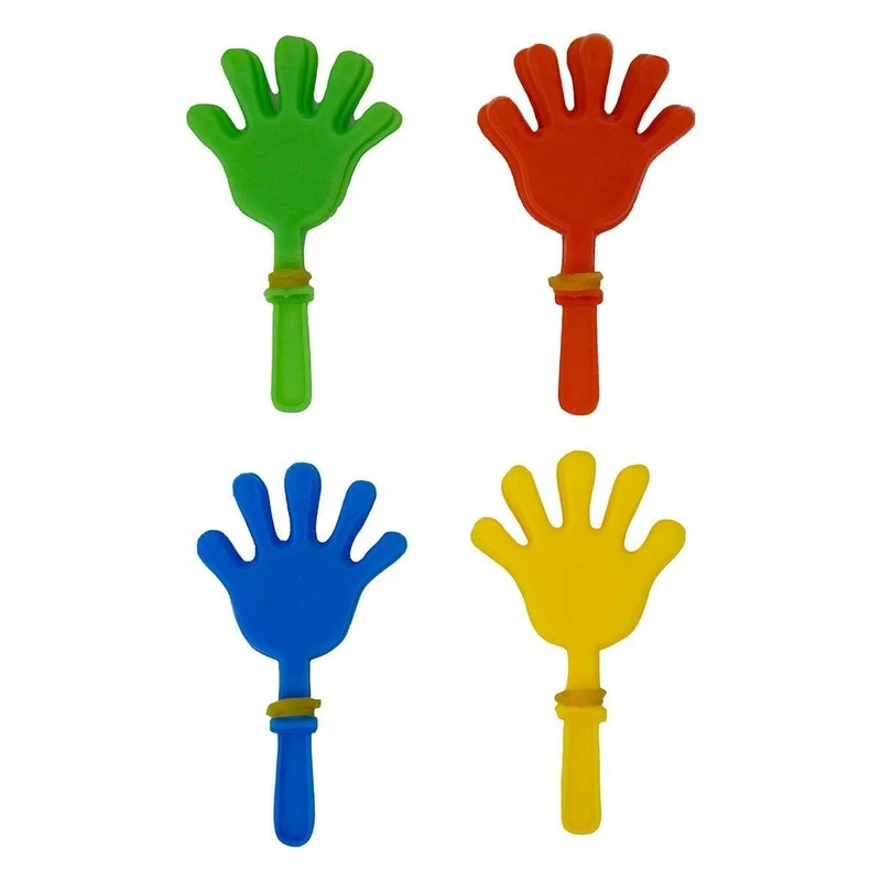 Hand clappers, 8 per package
