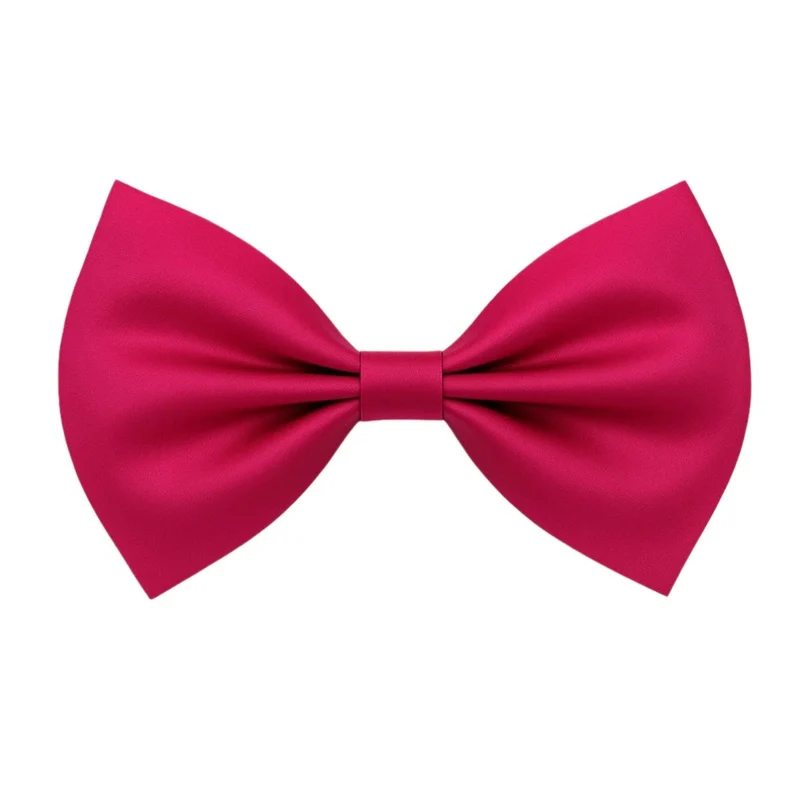 Pink Bow Tie with Adjustable Strap, 1 Count