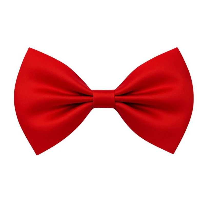 Red Bow Tie with Adjustable Strap, 1 Count