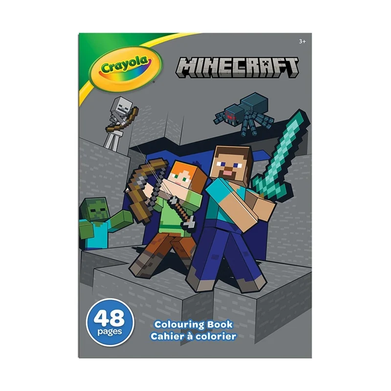 Minecraft Coloring Book, 48 Pages, 1 Count