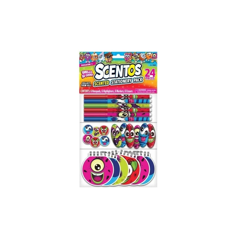 Scentos Stationary Pack, 24 Count