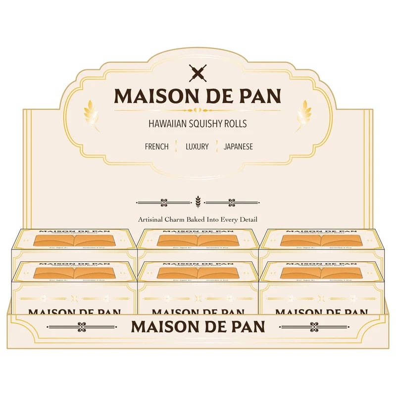 Maison De Pan Hawaiian Squishy Roll Toy Single item