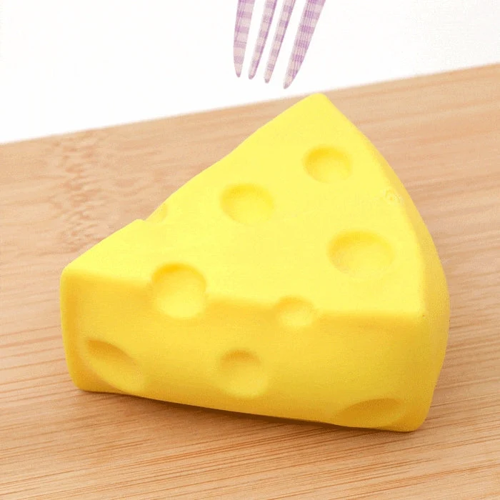 So Cheesy Cheese Stress Squishy