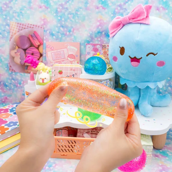 Galaxy Gummy Globs Sensory Toy with Chunky Glitter