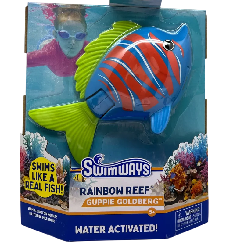 SwimWays Rainbow Reef Water-Activated Swimming Pool Fish Dive Toy