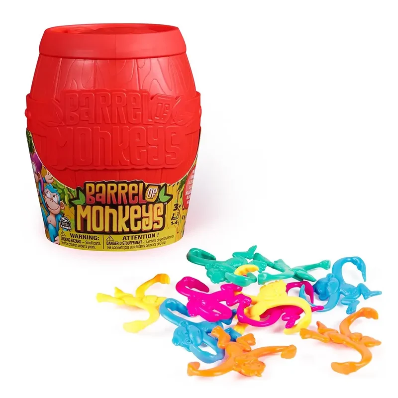 Classic Barrel of Monkeys Game for Kids and Families