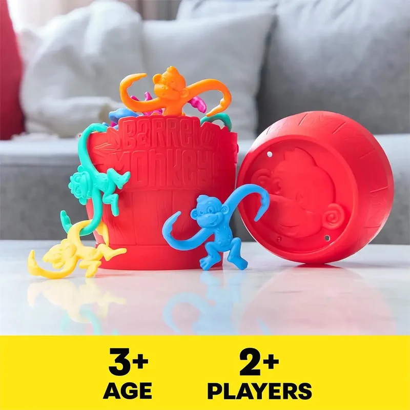 Classic Barrel of Monkeys Game for Kids and Families