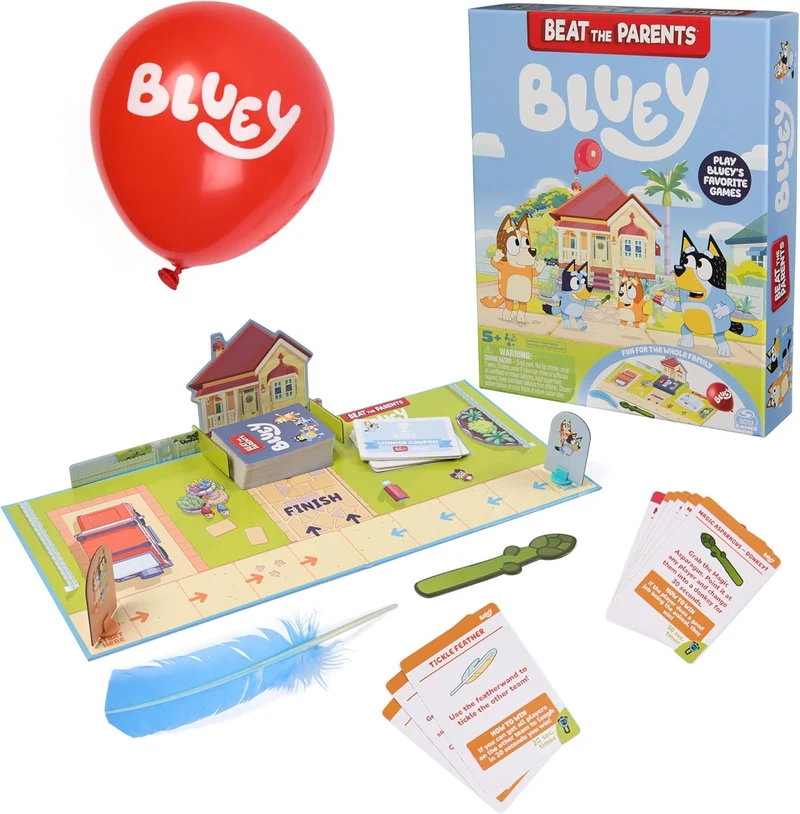 Spin Master Games Bluey Beat The Parents Family Board Game
