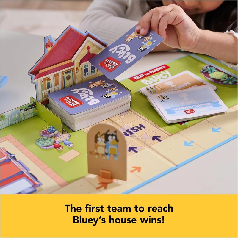 Spin Master Games Bluey Beat The Parents Family Board Game