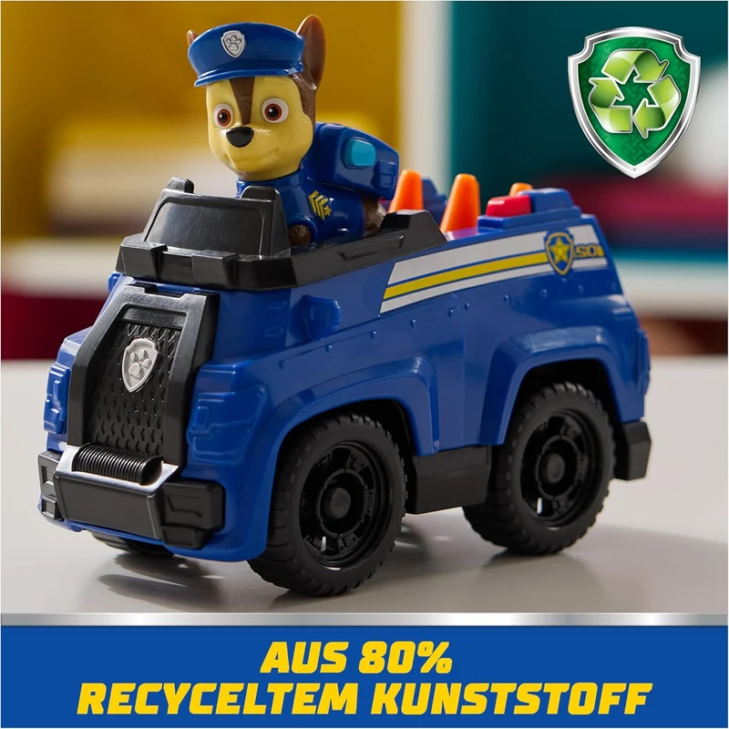 PAW Patrol Chase Police Cruiser Toy Vehicle with Action Figure
