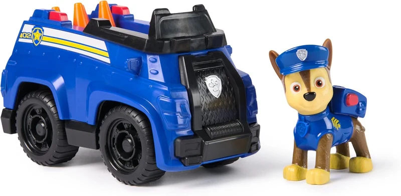 PAW Patrol Chase Police Cruiser Toy Vehicle with Action Figure