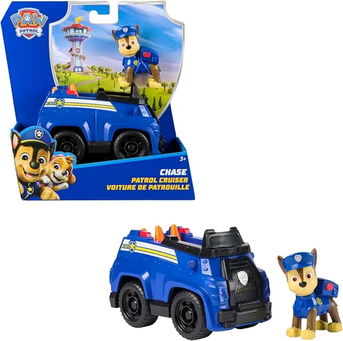 PAW Patrol Chase Police Cruiser Toy Vehicle with Action Figure