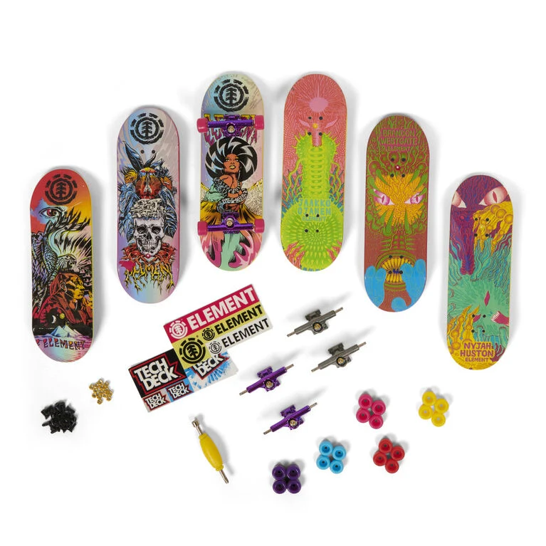 Tech Deck Sk8shop Fingerboard Bonus Pack Collectible Mini Skateboards Set