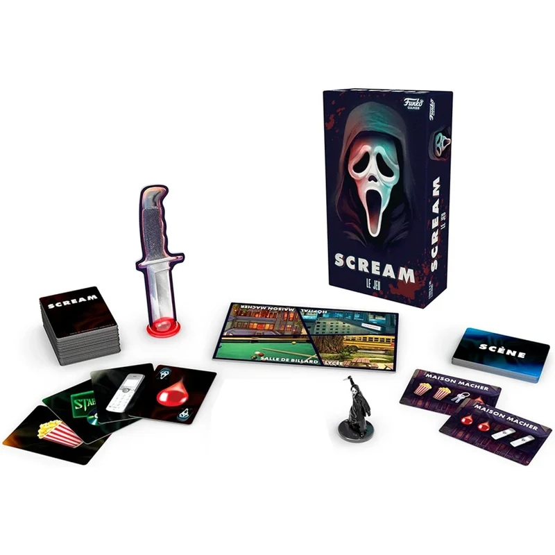 Scream Game, French Version, 1 Count
