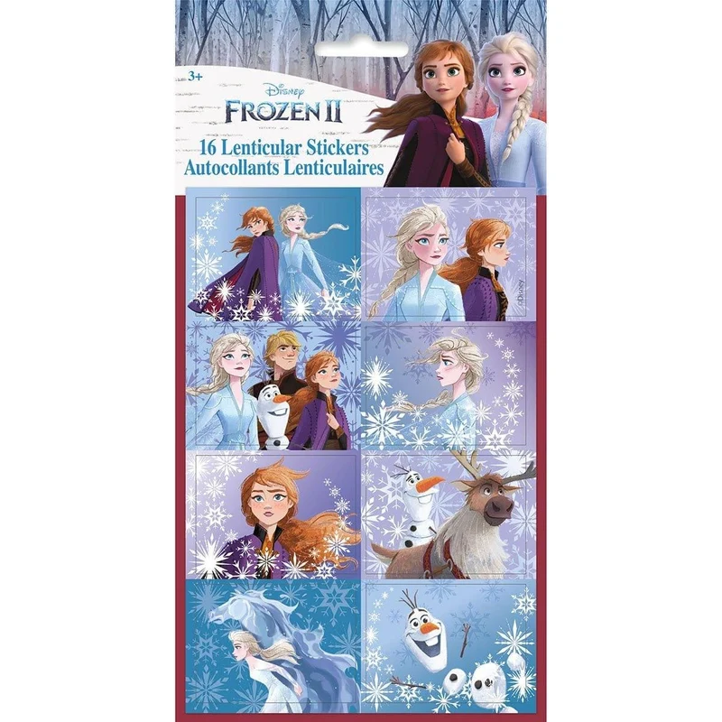 Frozen 2 stickers,16 per package