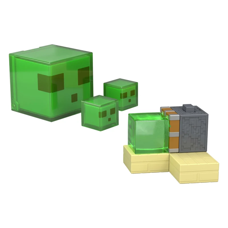 Minecraft Redstone Charged Sticky Piston Trap Playset with Action Figure