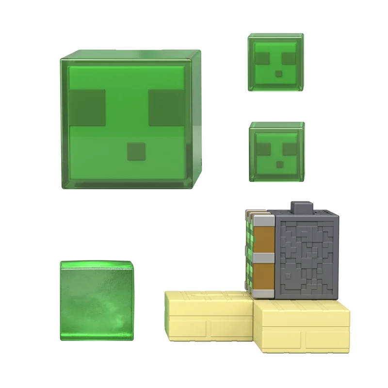 Minecraft Redstone Charged Sticky Piston Trap Playset with Action Figure