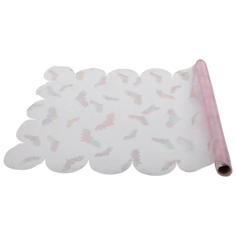 Groovy Halloween Clear Fabric Table Runner, 1 Count