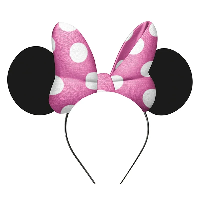 Minnie Mouse Birthday Headband, Disney, 4 Count