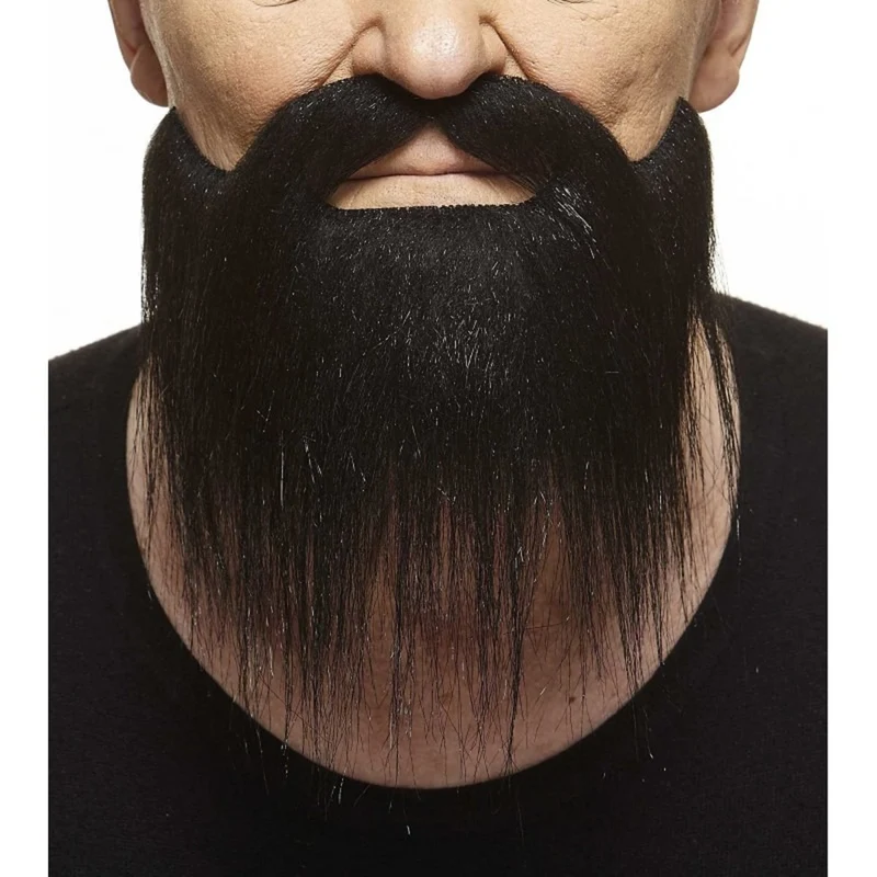 Black Mustache and Beard, 1 Count