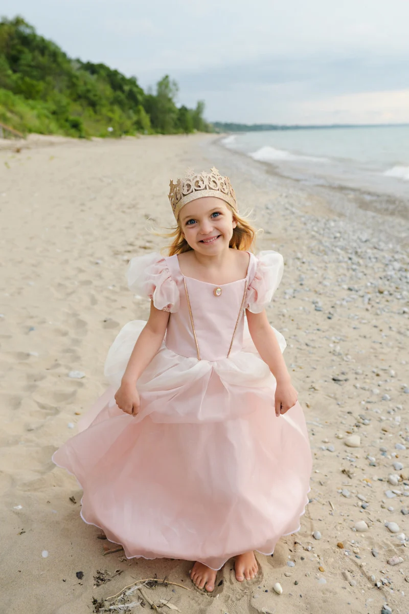 Great Pretender Antique Princess Gown in Light Pink Size 5-6
