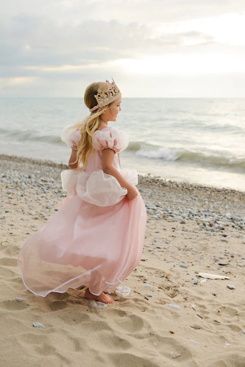 Great Pretender Antique Princess Gown in Light Pink Size 5-6