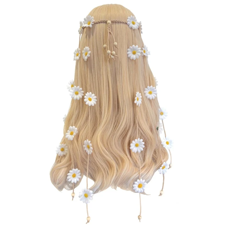 Peace and Love Flower Headpiece, 1 Count