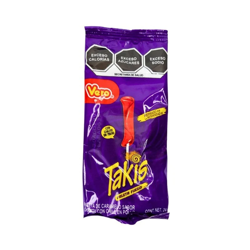 Takis Paleta Fuego, 24g, 1 Count