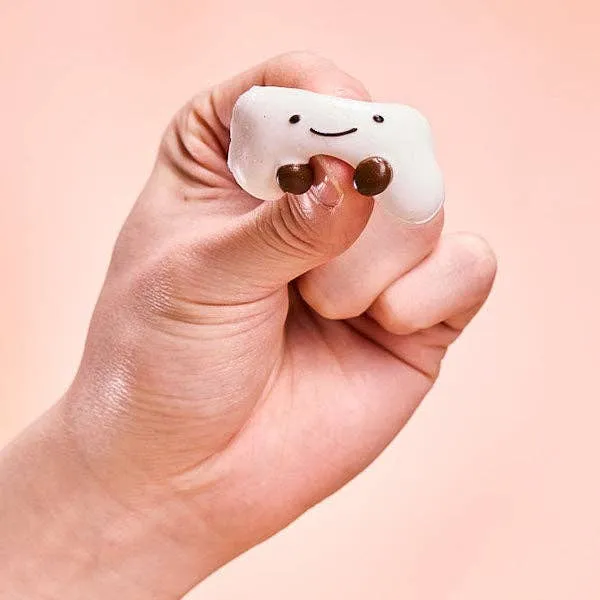 SqueezeSquad Taba Deluxe Premium Silicone Squishy Fidget Toy - Cloud Dumpling