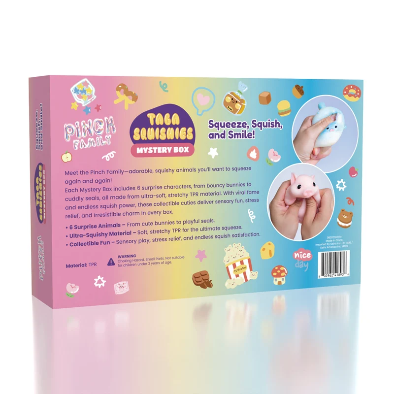 Pinch Family: Taba Animals Super Squishy Toys Mystery Box