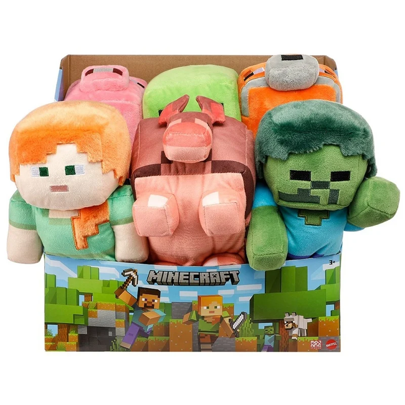 Minecraft Plush, Assortment, 1 Count