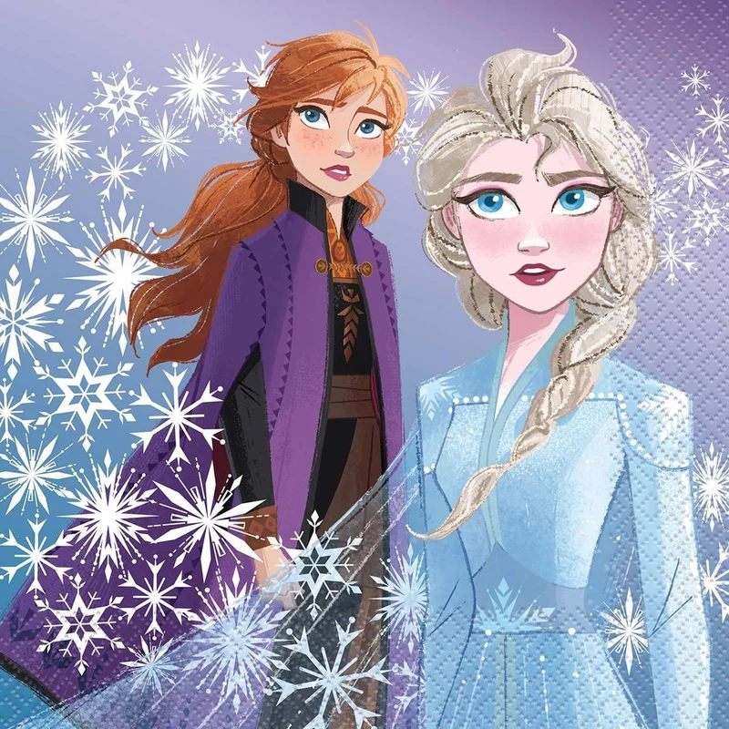 Frozen 2 lunch napkins, 16 per package