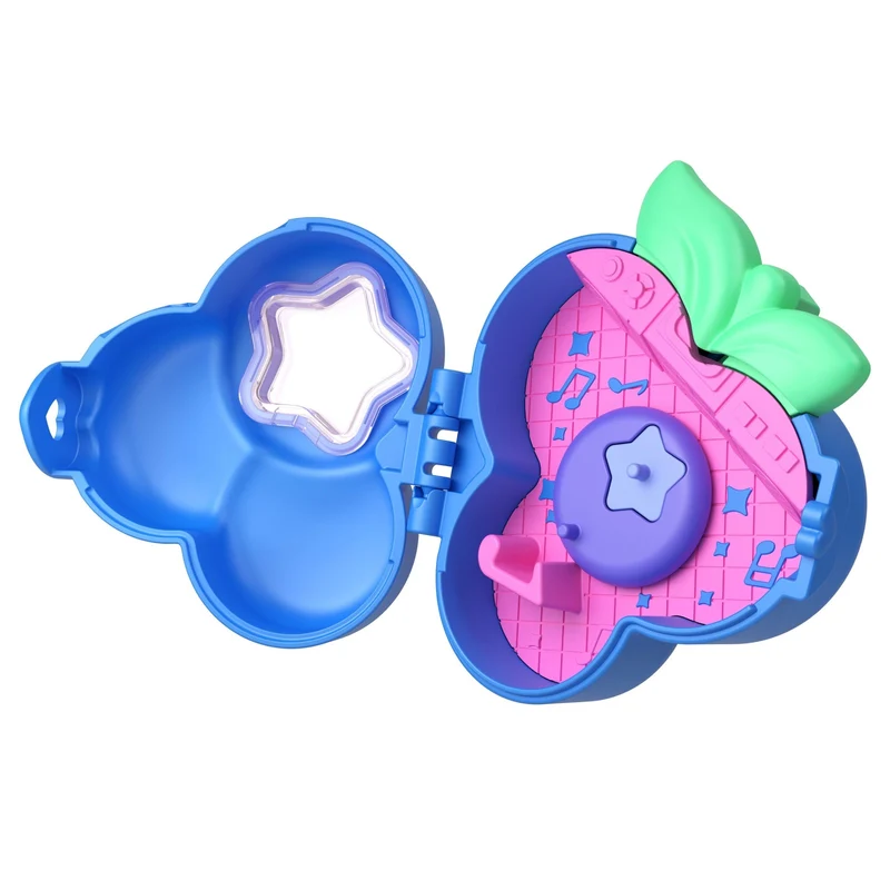 Polly Pocket Fruit Friend Reveal Micro Compact with Toy Accessories