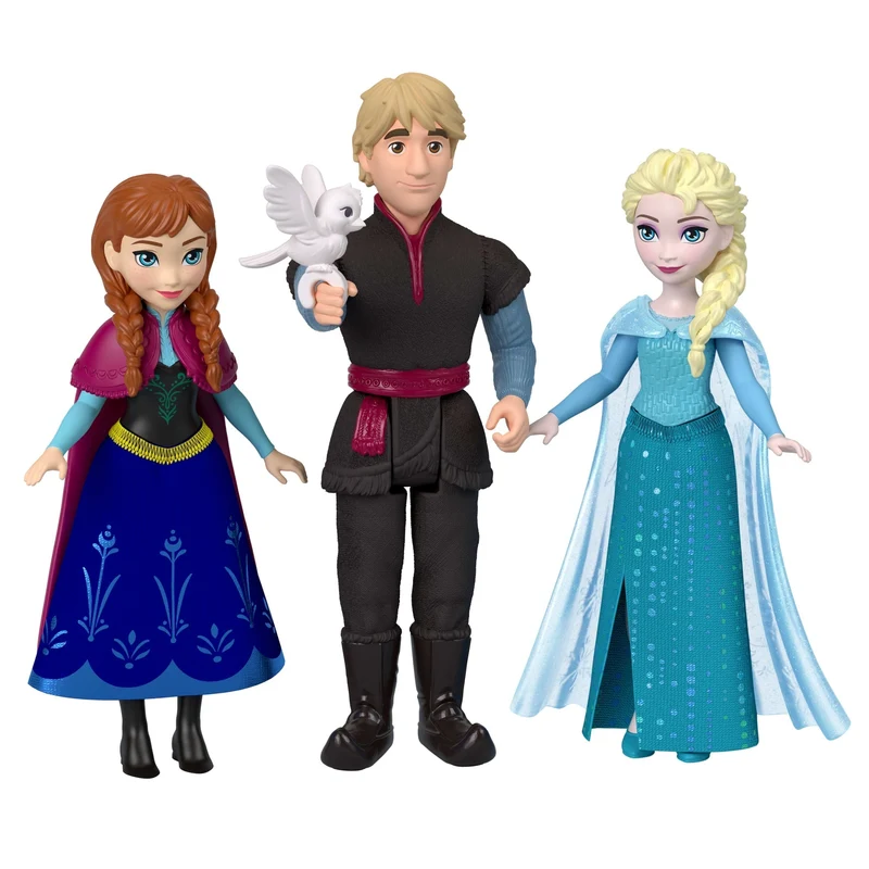 Disney Frozen Anna & Elsa Small Doll Character Playset Figures