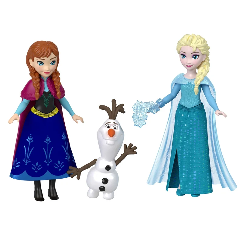 Disney Frozen Anna & Elsa Small Doll Character Playset Figures