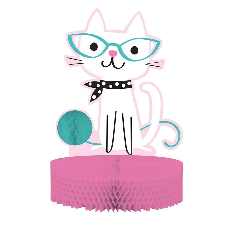 Purr-fect Party centerpiece