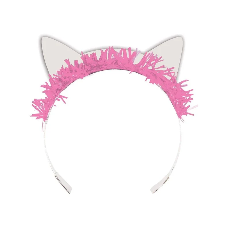 Purr-fect Party tiaras, 8 per package