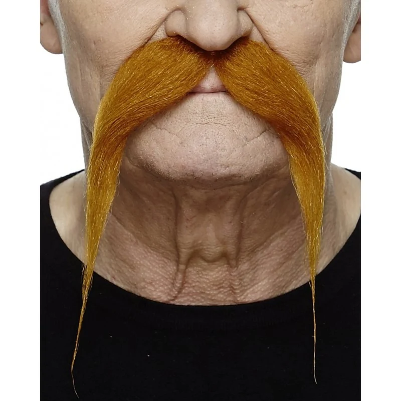 Ginger Walrus Mustache, 1 Count