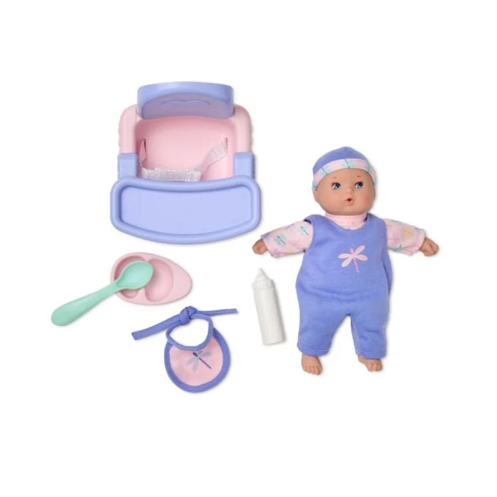 Madame Alexander 8 in Little Cuties Feeding Playset