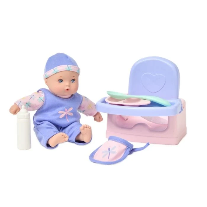Madame Alexander 8 in Little Cuties Feeding Playset